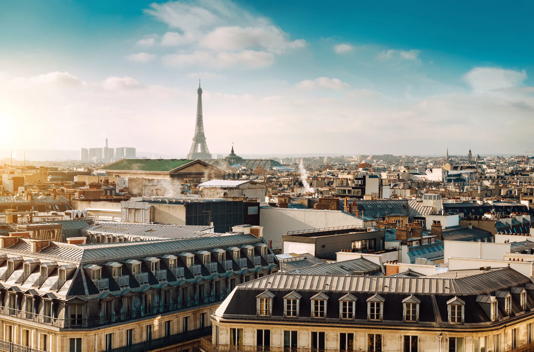 Sur la route de Paris